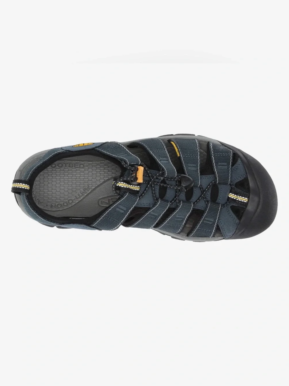 KEEN Men’s Newport H2 Closed Toe Water Hiking Sandal Navy Blue Gray Sz 10